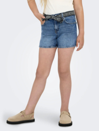 Only Girls - Korte Broek - KOGELLA - Light Medium Blue Denim