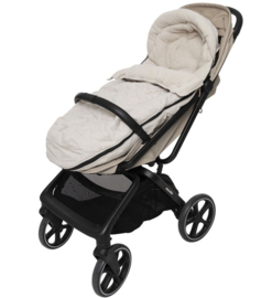 Jollein - Voetenzak - Puffed -Sand - 3/5-puntsgordel