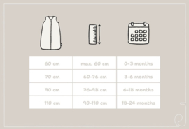 Jollein - Baby - Slaapzak - Mouwloos - Leafy Dreams - 60cm