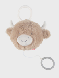 Noukie's - Muziekhanger - Fluffy de koe - Klittenbandsluiting