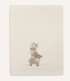 Jollein - Laken - Wieg - Barn Buddies - 75x100 cm