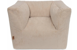 Jollein - Fauteuil - Corduroy - Naturel