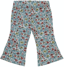 Noppies - Flared - Broek - Nome - All - Over - Print - Blue - Surf