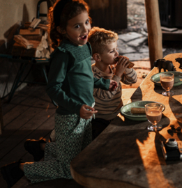 Koko Noko - Broek - Licht - Aqua - Maat 98