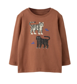 Name It - T-shirt - Longsleeve - NMMLUCCAN - Tijger