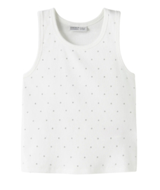 Name It - Tank Top - NKFHeba - Mouwloos - Slim Fit - Bright White