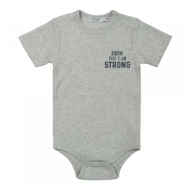 Dirkje - Jongens - Baby - Romper - Grijs