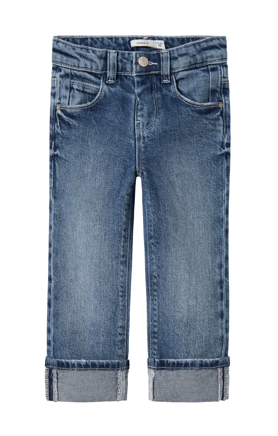 Name It - Straight - Jeans - Broek - Rose - Medium Blue Denim