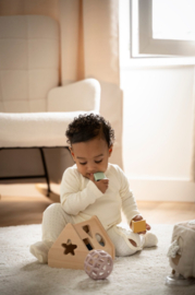 Baby’s Only - Sensorische - Siliconen - Speelballen - Oud Roze - Warm Linen - 2-pack