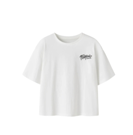 Name It - T-shirt - Girls - NKFHAIMA - Bright White - Tropic Haven