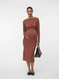 Mamalicious - Lange rok - MLMELONI - Burnt Henna