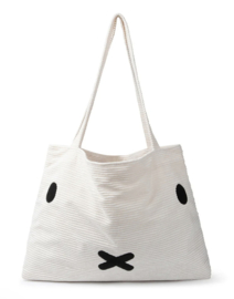 Nijntje - Miffy - Teddy - Shopping - Bag - Corduroy - Cream - 60cm