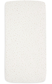 Jollein - Hoeslaken - Wieg - 40/50 x 80/90cm - Pretty Picnic - Flower Drops