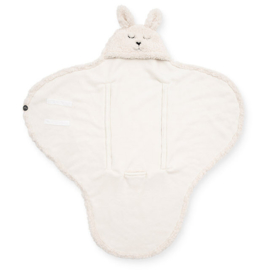 Jollein - Wikkeldeken - Bunny - Off - White