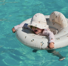 Liewood - Opblaasbare - Baby - Zwemring - Peach - Sea Shell