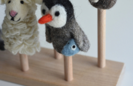 Vilten - Vingerpopjes - Set - Van - 12 - Stuks