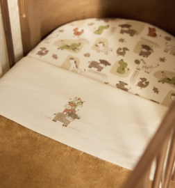 Jollein - Hoeslaken Jersey - Barn Buddies - 40/50x80/90 cm