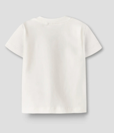 Name It t-shirt - NBMFallon - Walvis - Cloud Dancer