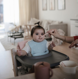 Mushie - Siliconen - Kom - Ivory - Zuignap