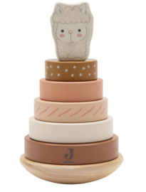 Jollein - Houten Tuimelstapelaar - Jollies - Alpaca Paco