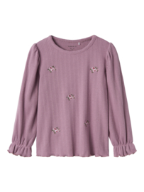 Name It - T-shirt - Top - Elderberry - Treasure