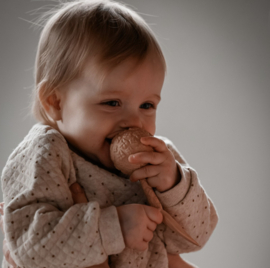 Natruba - Bijtring - Rammelaar - Vlinder - Roze