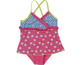 Playshoes - Badpak - UV Werend - Bloemen - Met - Rokje