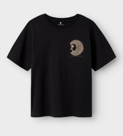 Name It - T-shirt - NKMZoko - Backprint - Zwart