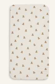 Jollein - Hoeslaken Jersey - Mini Teddy Bear - 60x120 cm
