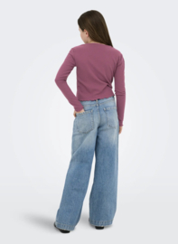 Only - Crop Top - KOGNELLA - Grape Nectar