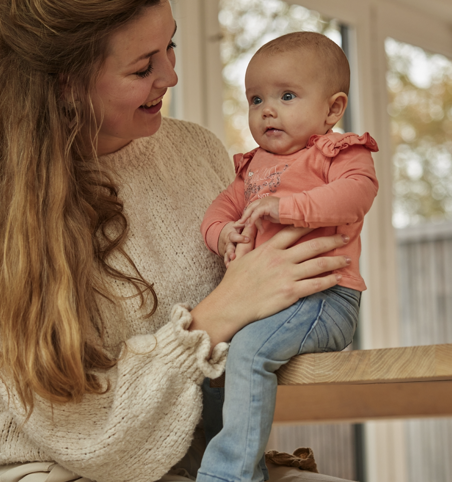 Dirkje - T-shirt - Longsleeve - Roze - Collect Moments Not Things