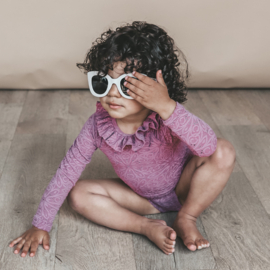 Salted Stories - Badpak - Dusky Orchid - Broderie