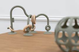 Baby’s Only - Kralenspiraal - Hout - Siliconen - Urban Green