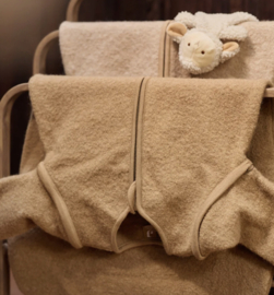 Jollein - Slaapzak met afritsbare mouw - Rond - Merino Wol Felted - Naturel