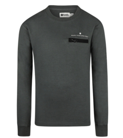 No Way Monday - T-shirt - Longsleeve - Army - Green