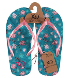 XQ Footwear - Slippers - Sunny - Leafs