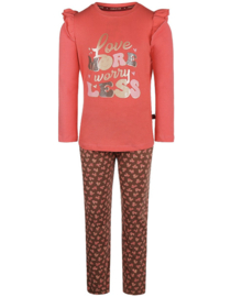 Charlie Choe - Pyjama - Flower - Power - Roze