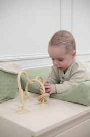 Baby’s Only - Kralenspiraal - Hout - Siliconen - Urban Green