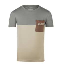 Koko Noko - T-shirt - Grijs - Korte - Mouw