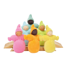 Grimm's dwerg poppetjes - pastel