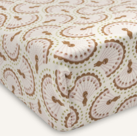 Jollein - Aankleedkussenhoes - Jersey - 50x70 cm - Soft Plumes