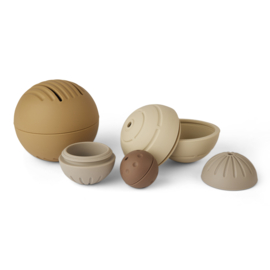 Nuuroo - Neo - Siliconen - Ballen - Bruine Tinten - 4 stuks