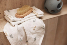 Jollein - Hydrofiele - Monddoekjes - On the go - 31x31 cm - 3 stuks