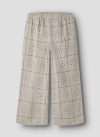 Name It - Broek - NKFHIBA - Kantdetails - Chateau Gray