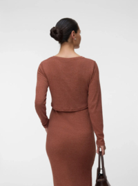 Mamalicious - Crop Top - MLMELONI - Burnt Henna