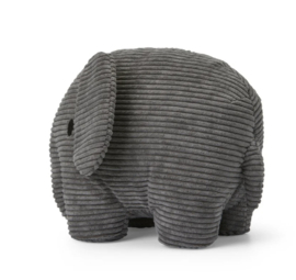 Bon Ton Toys - Olifant - Corduroy Grey - 33 cm