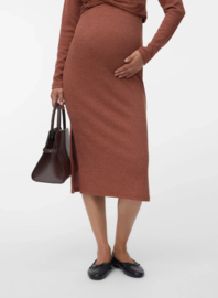 Mamalicious - Lange rok - MLMELONI - Burnt Henna
