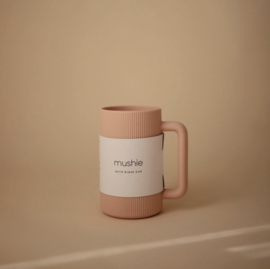 Mushie - Badspoelbeker - Siliconen - Blush