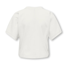 Only Girls - T-shirt - KOGSTELLA - Cloud Dancer