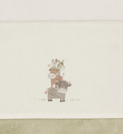Jollein - Laken - Wieg - Barn Buddies - 75x100 cm